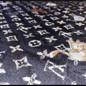 Louis Vuitton Catogram Wool Scarf Shawl